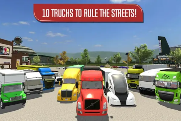 Delivery Truck Driver Simulator android App screenshot 10