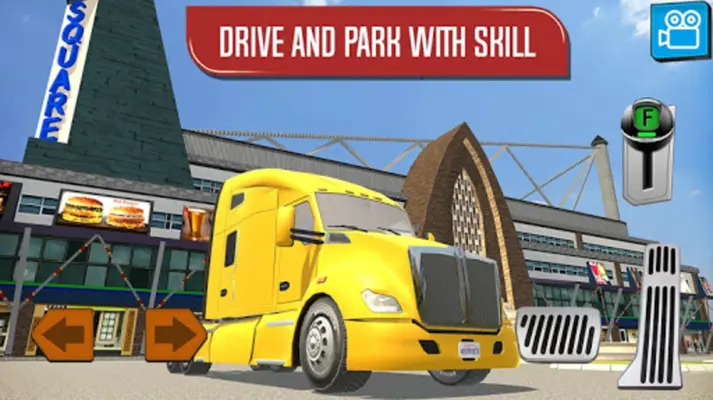 Delivery Truck Driver Simulator android App screenshot 2