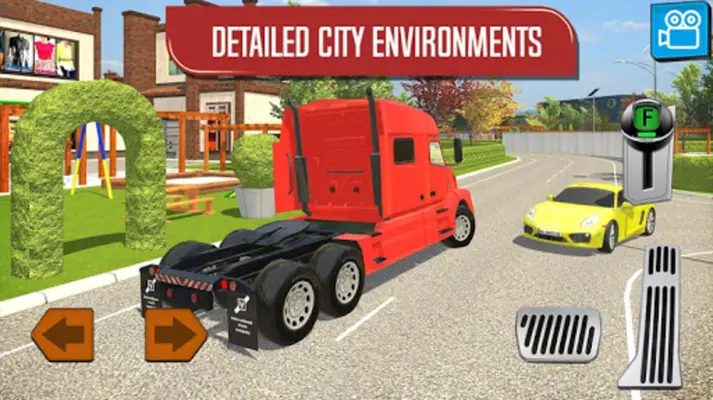 Delivery Truck Driver Simulator android App screenshot 3