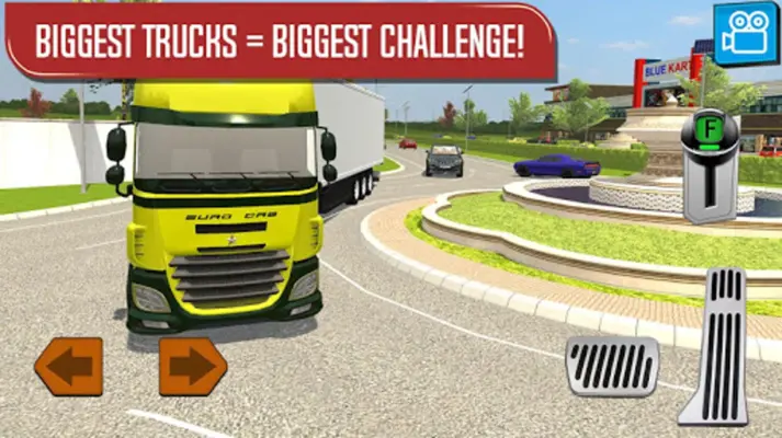 Delivery Truck Driver Simulator android App screenshot 4