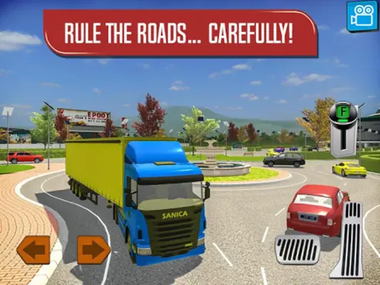 Delivery Truck Driver Simulator android App screenshot 6