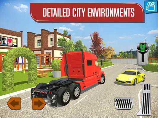 Delivery Truck Driver Simulator android App screenshot 8